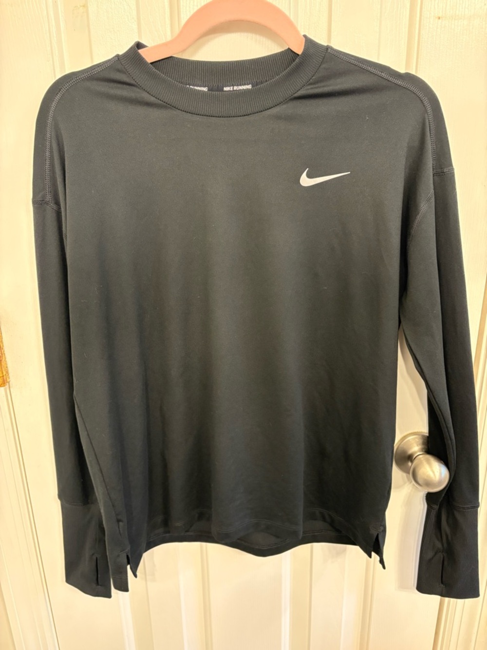 Nike Black Long Sleeve Performance Top